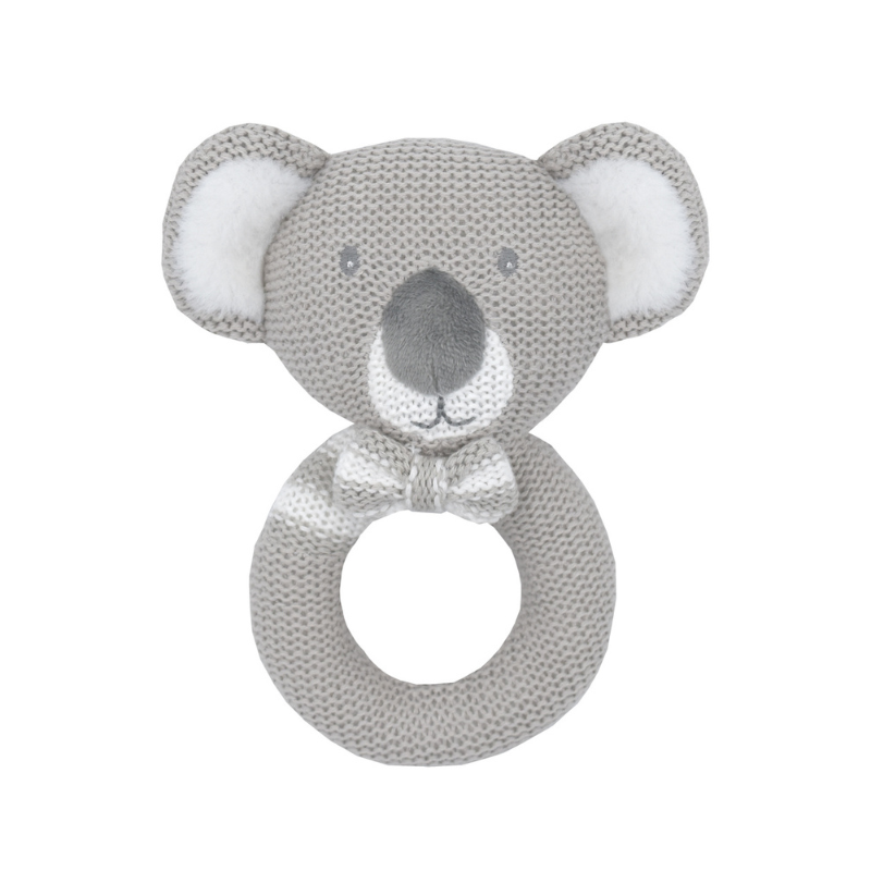 Knitted Baby Blanket Koala Neutral Baby Hamper
