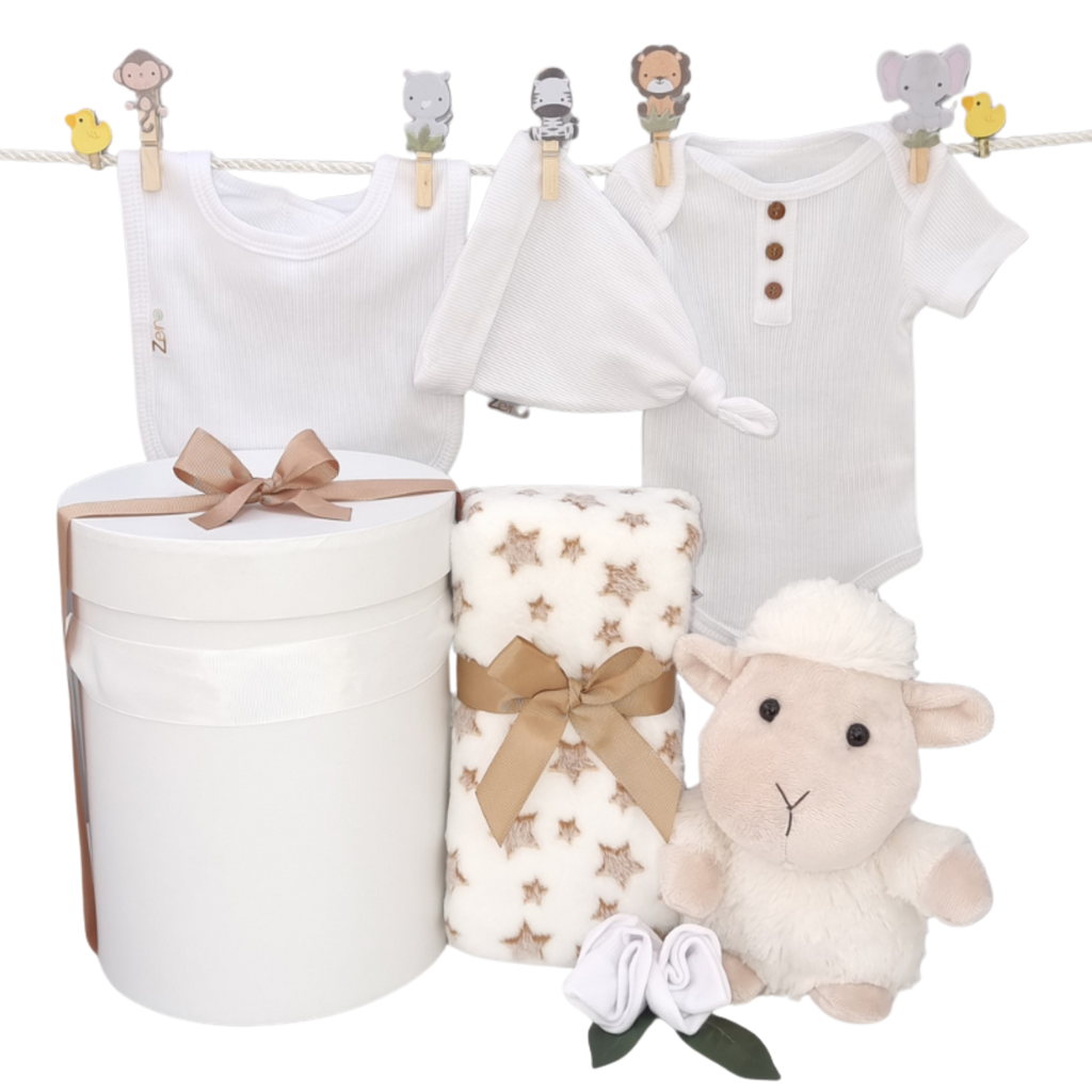 Sheep Little Baby Neutral Baby Gift Hamper