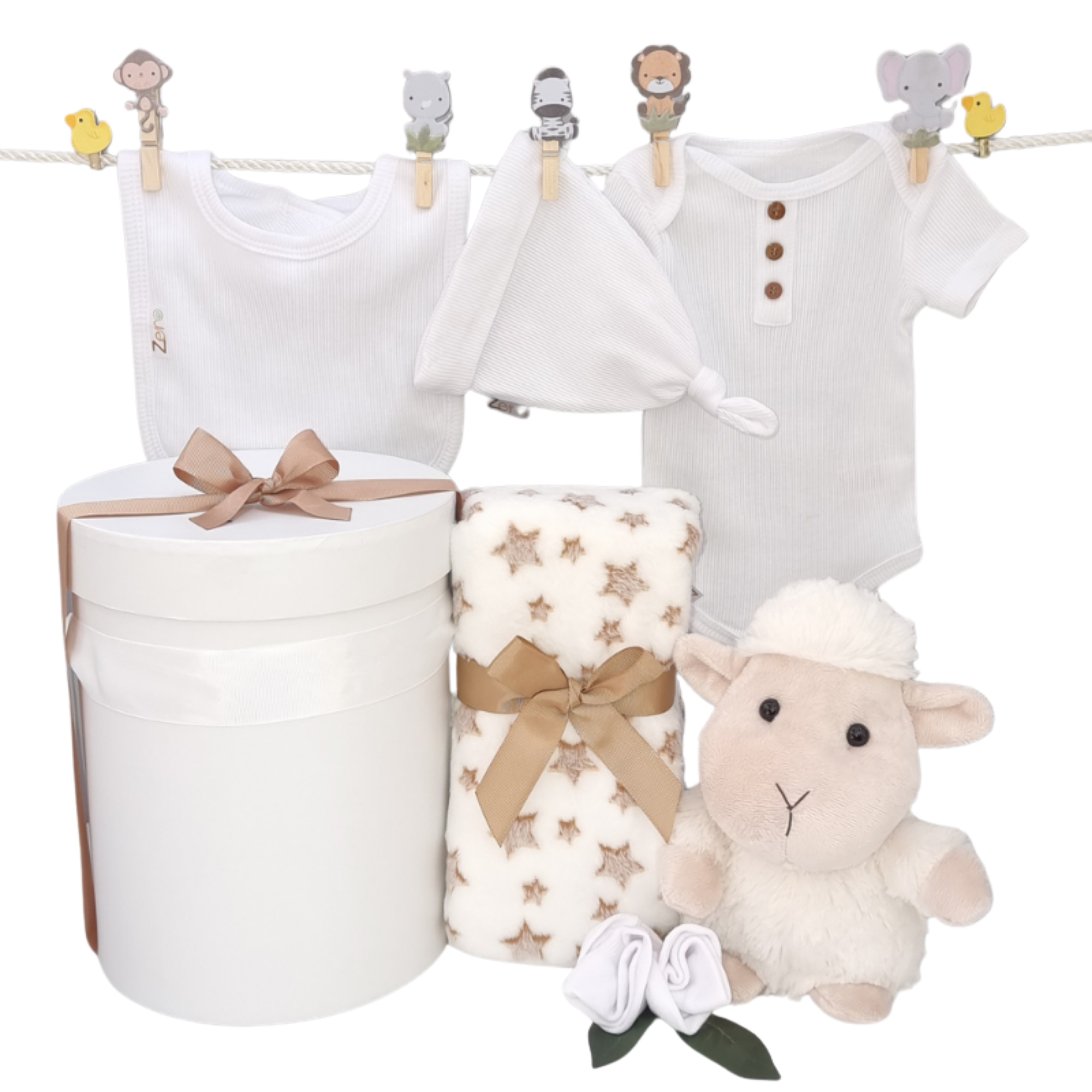 Sheep Little Baby Neutral Baby Gift Hamper