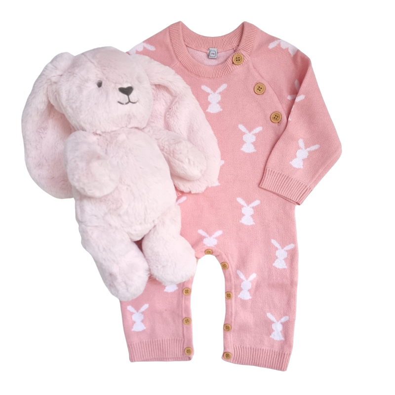 Bonnie Bunny Knitted Baby Hamper