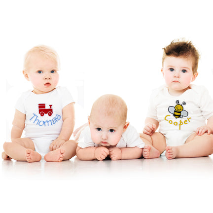 Personalised Baby Body Suits 