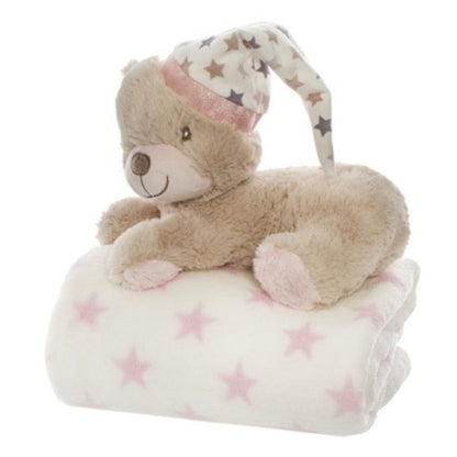 Baby Girl Gift Hamper Sleepy Bear