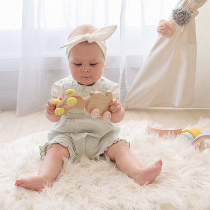 Push Along Wooden Ducky Toy