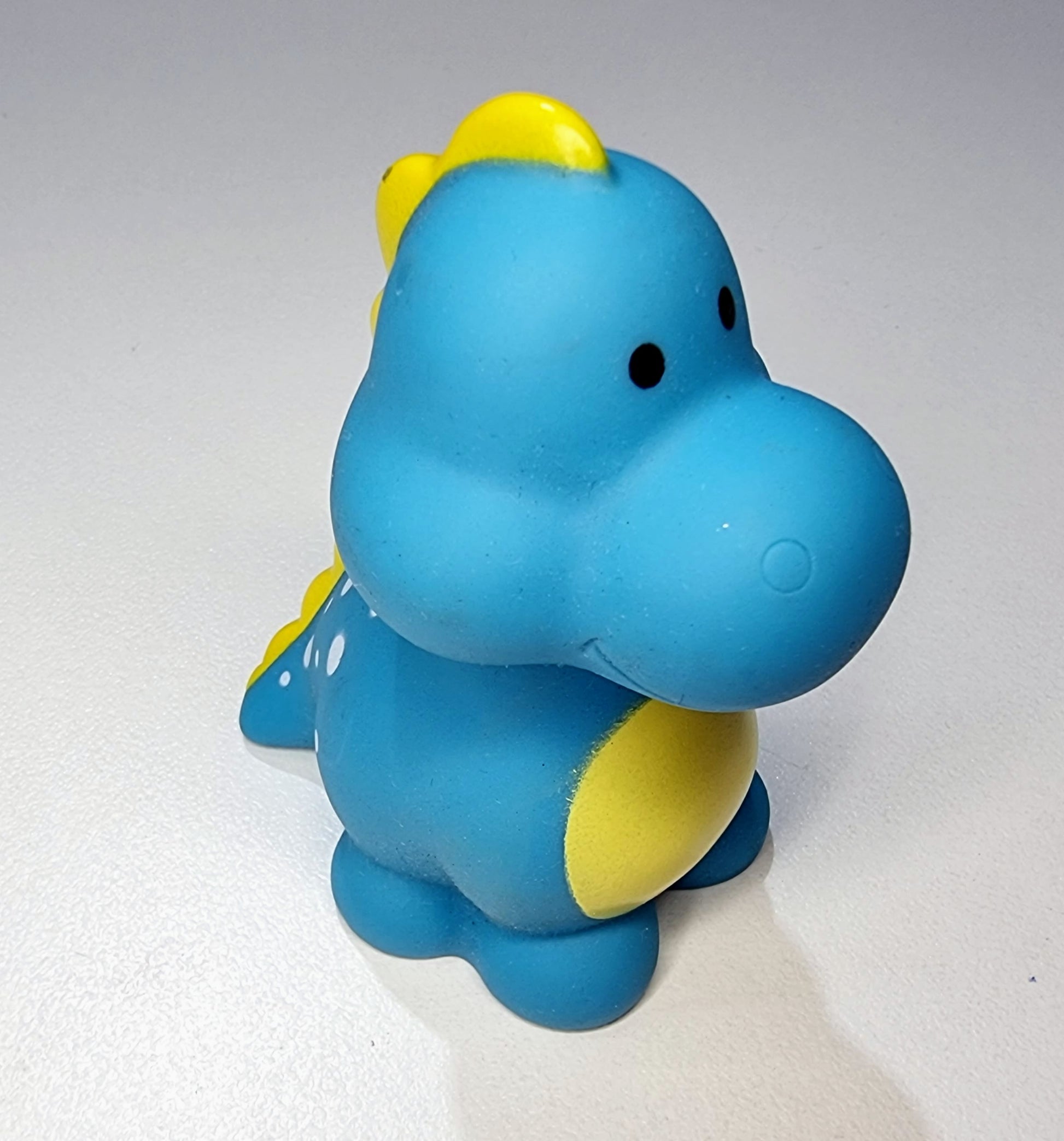baby blue Diplodocus bath toy