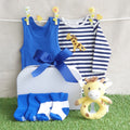 Neutral Baby Boy Girl Gift Hamper Safari Giraffe Long Sleeve 0-3 