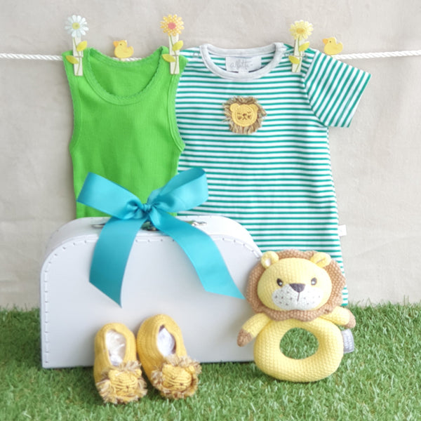 Safari Baby Hamper Leo Lion Baby Hamper