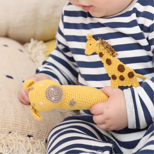 Neutral Baby Boy Girl Gift Hamper Safari Giraffe