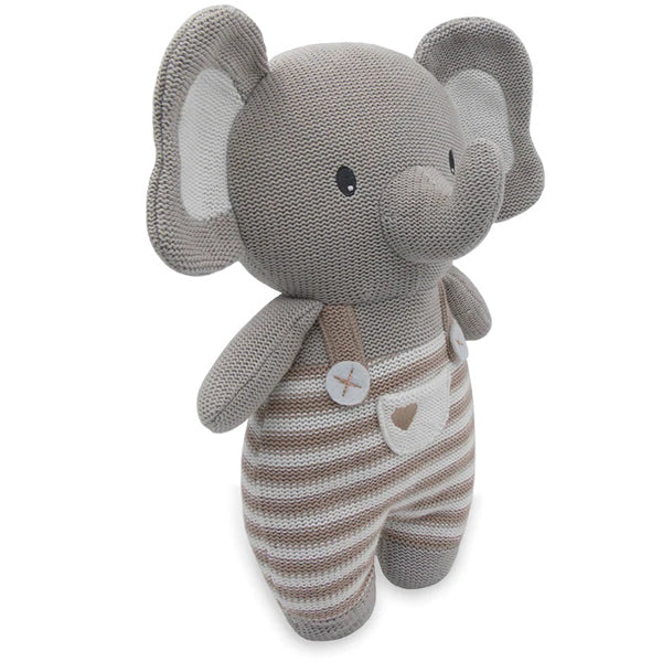 Baby Soft Toy Knitted Soft Toys Ezra Elephant 