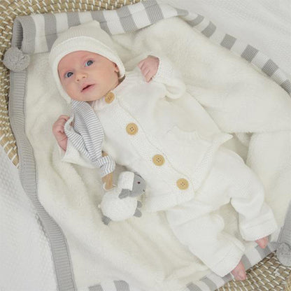 Pom Pom Sherpa Baby Blanket Yellow Duck Baby Gifts – Yellow Duck