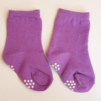Baby Girl Socks Grip Soles