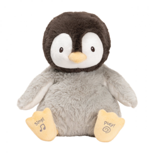 Kissing Penguin Animated Soft Toy