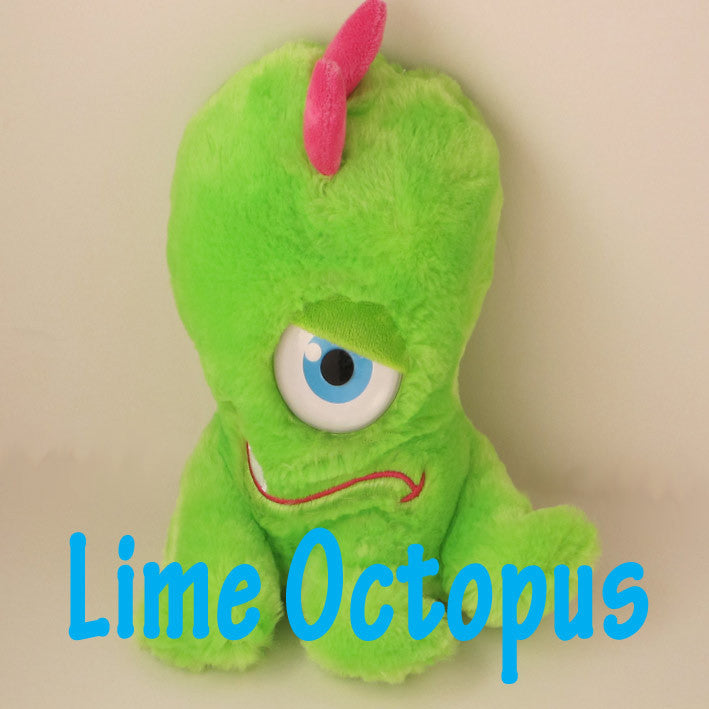 kids talking monster toys lime octopus