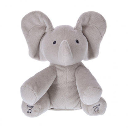 Peek A Boo Elephant Animated Soft Toy