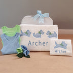 My Personalised Scotty Dog Bath Towel Set