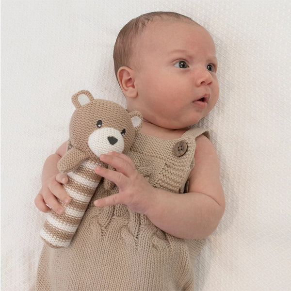 Baby Rattle Knitted Huggable Range