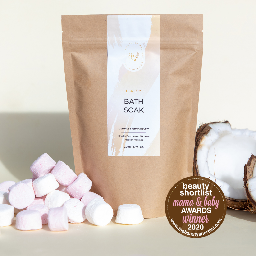 Organic Baby Bath Soak Skincare 