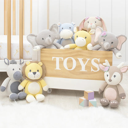 Knitted Baby Soft Toys Whimsical Boy