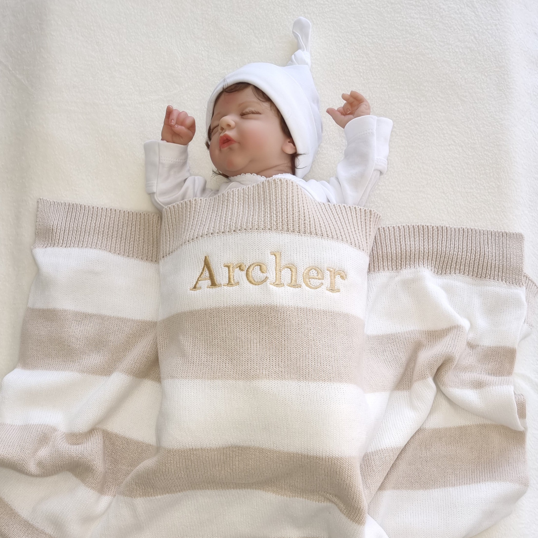 Personalised hotsell cot blankets