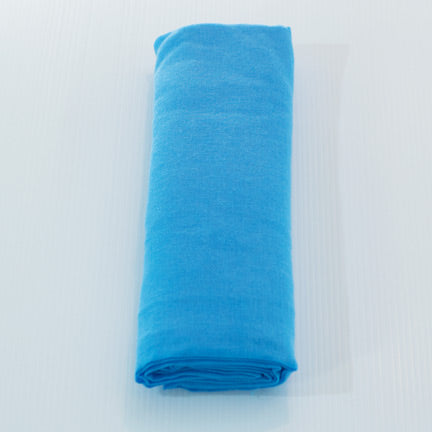 muslin cotton baby swaddle wrap baby blue