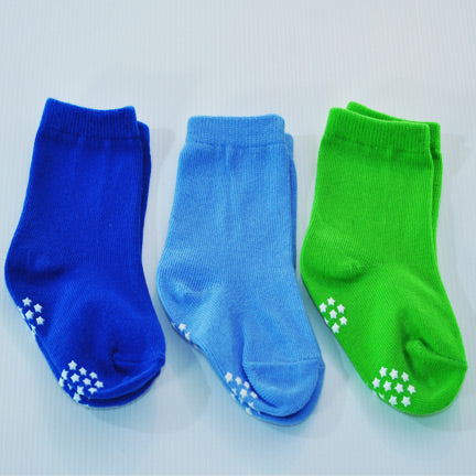 Baby Boy socks mixed colours of blues