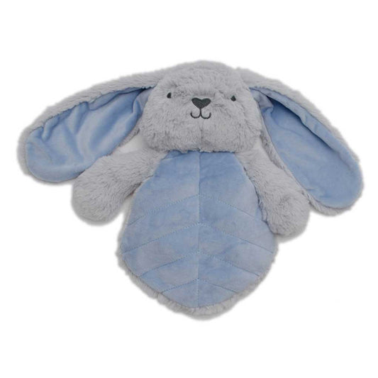baby blue huggie bunny comforter baby boy gift