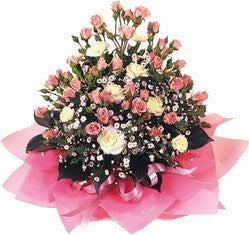 flower spray arrangement for mothers day gift