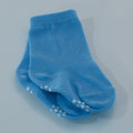 baby grip soled socks for boys blue