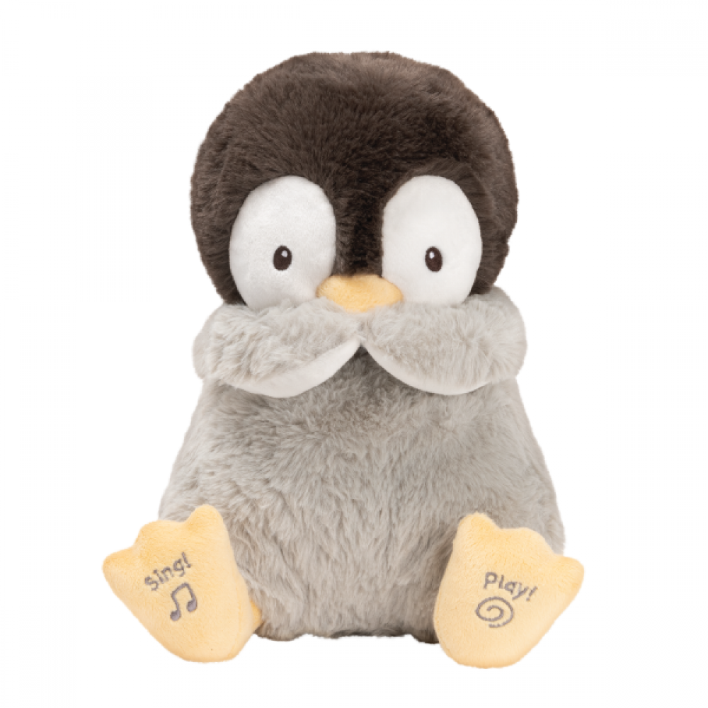 Kissing Penguin Animated Soft Toy